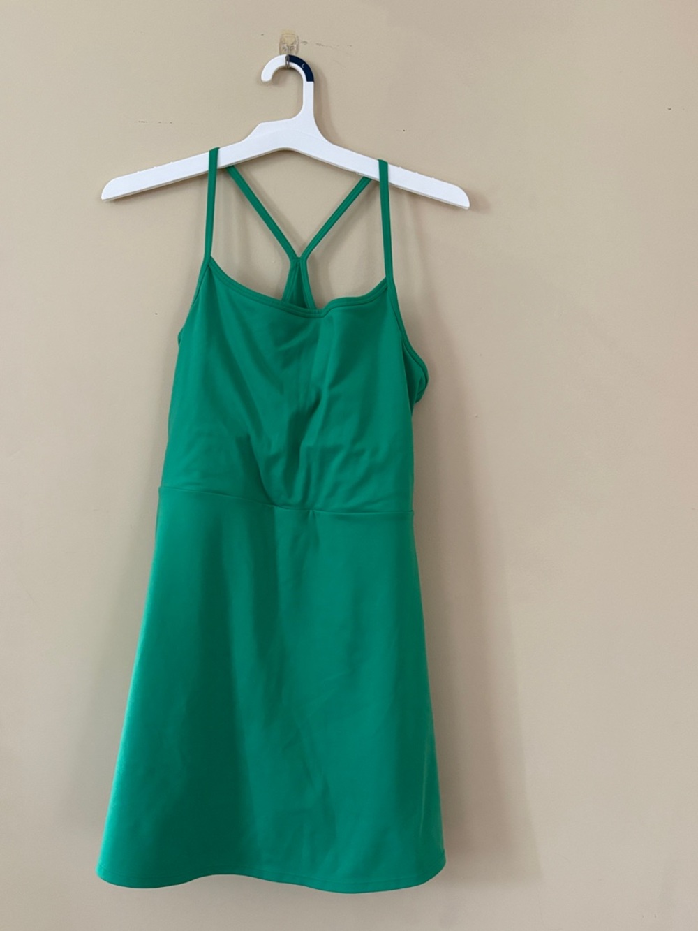 GAP Emerald Green Mini Dress with Strappy Back